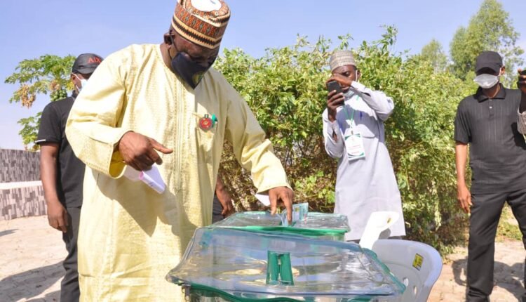 Local Government Poll: Gombe Deputy Governor Casts Vote