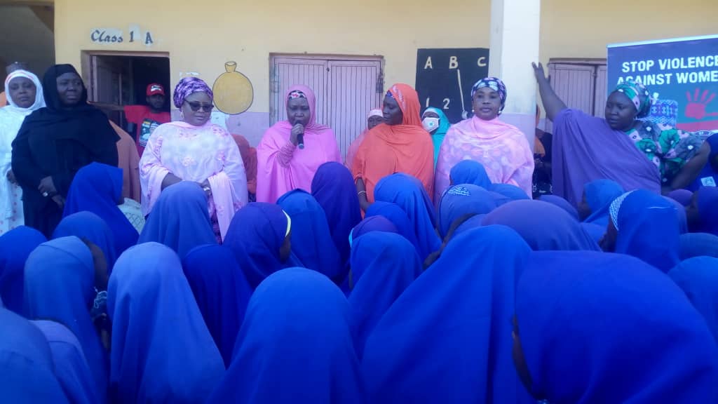 Zamfara First Lady engages students in campaign against GBV