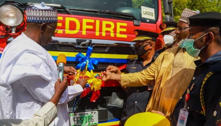 Bagudu commissions new modern Fire Fighting Vehicle