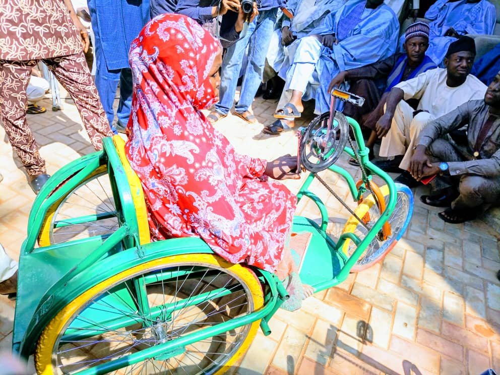 Foundation donates wheelchairs, crutches to 200 physically challenged persons in Kebbi