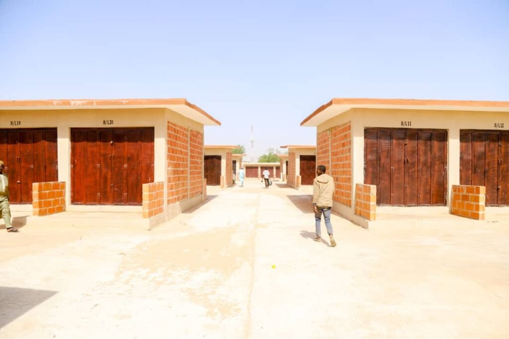 Bagudu distributes new shops to traders, promises to sustain economic activities