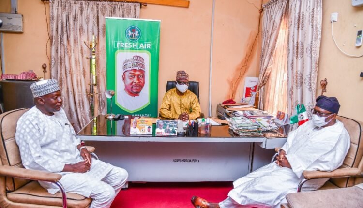 GOVERNOR FINTIRI PAYS A SURPRISE VISIT TO PENSION BOARD, ENQUIRE PROCESS OF PAYMENT