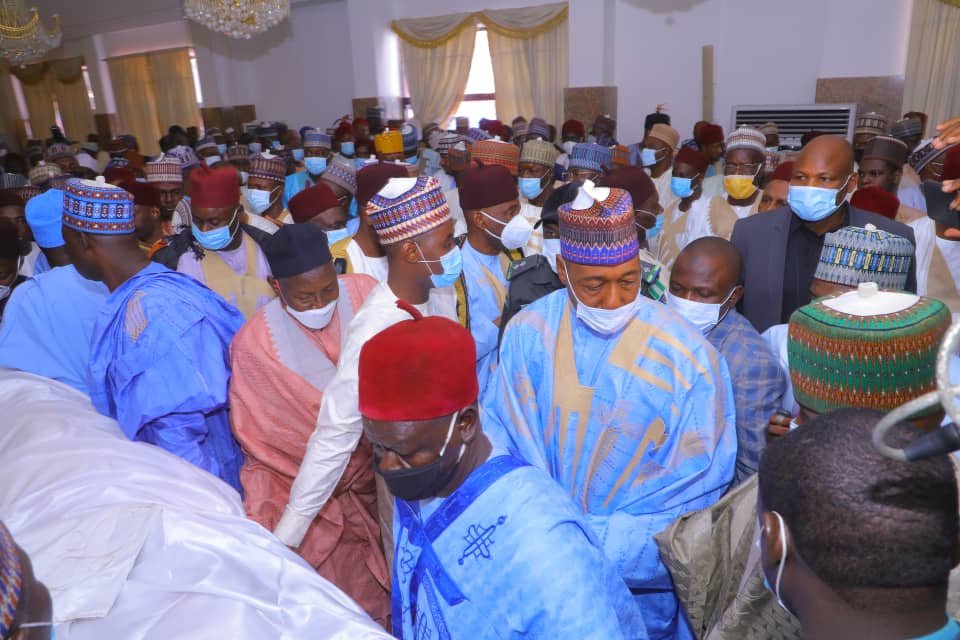 Shehu of Dikwa: Zulum, others held funeral prayer in Maiduguri