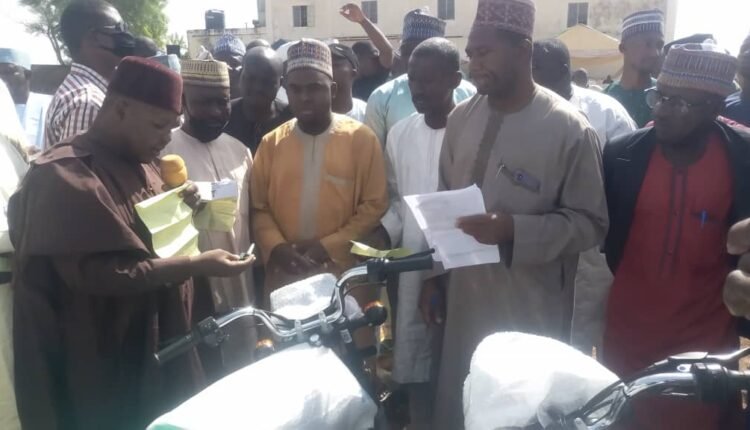 Gbajabiamila's Chief of Staff donates 1000 Motorcycles, Tricycles to APC members in Zamfara