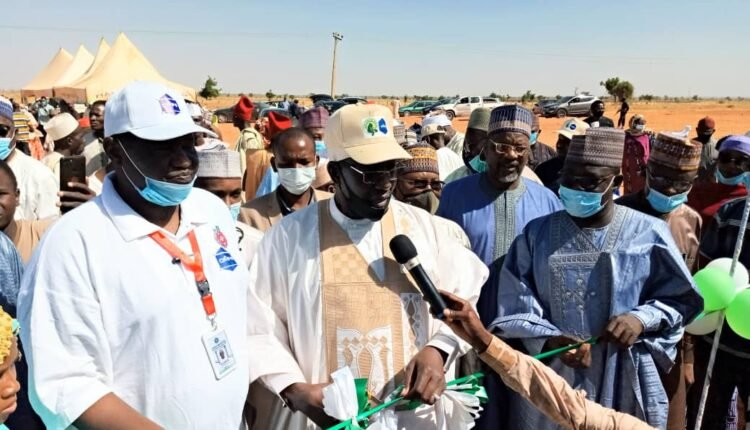 Bagudu flags off construction of Housing Estate