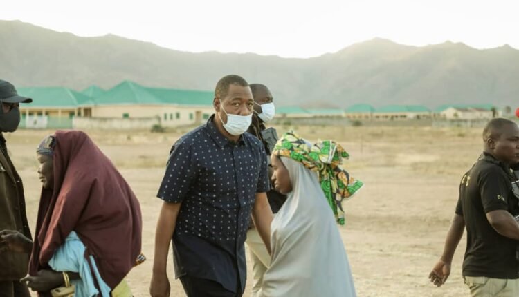Gwoza: Zulum shares N80m, food to 16,000 female returnees, orders rebuilding of 33 teachers’ houses