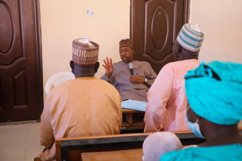 Gwoza: Zulum shares N80m, food to 16,000 female returnees, orders rebuilding of 33 teachers’ houses