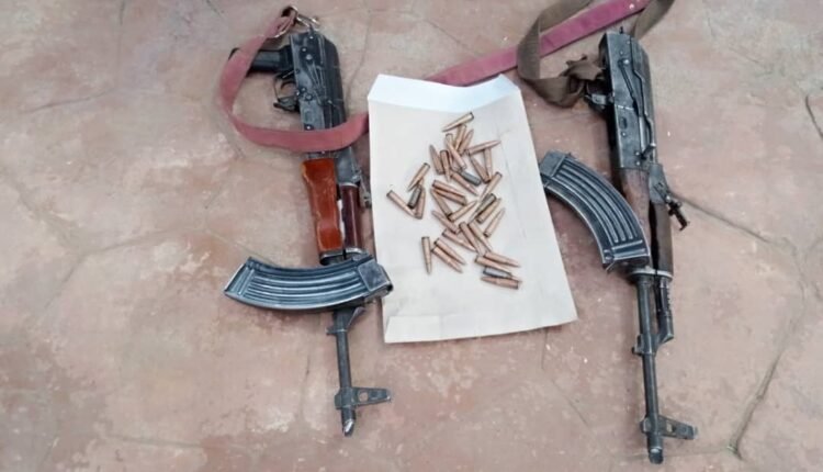 Insecurity: Three repentants bandits surrender Two AK-47 riffles in Zamfara