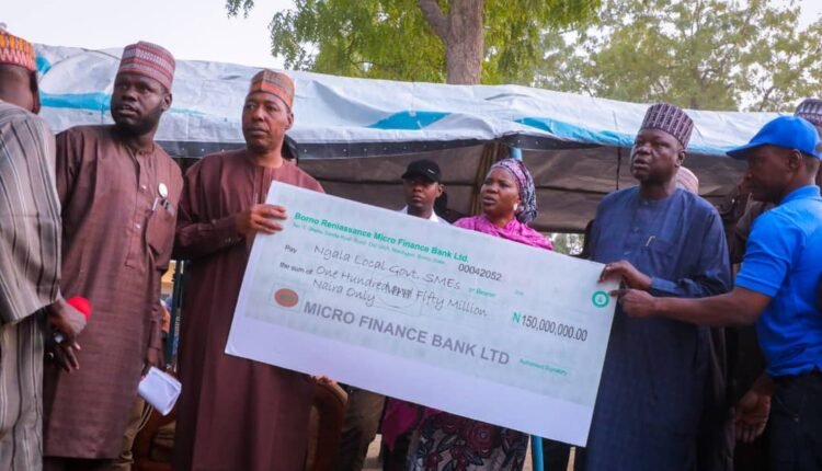 Zulum disburses N343m, food in Ngala