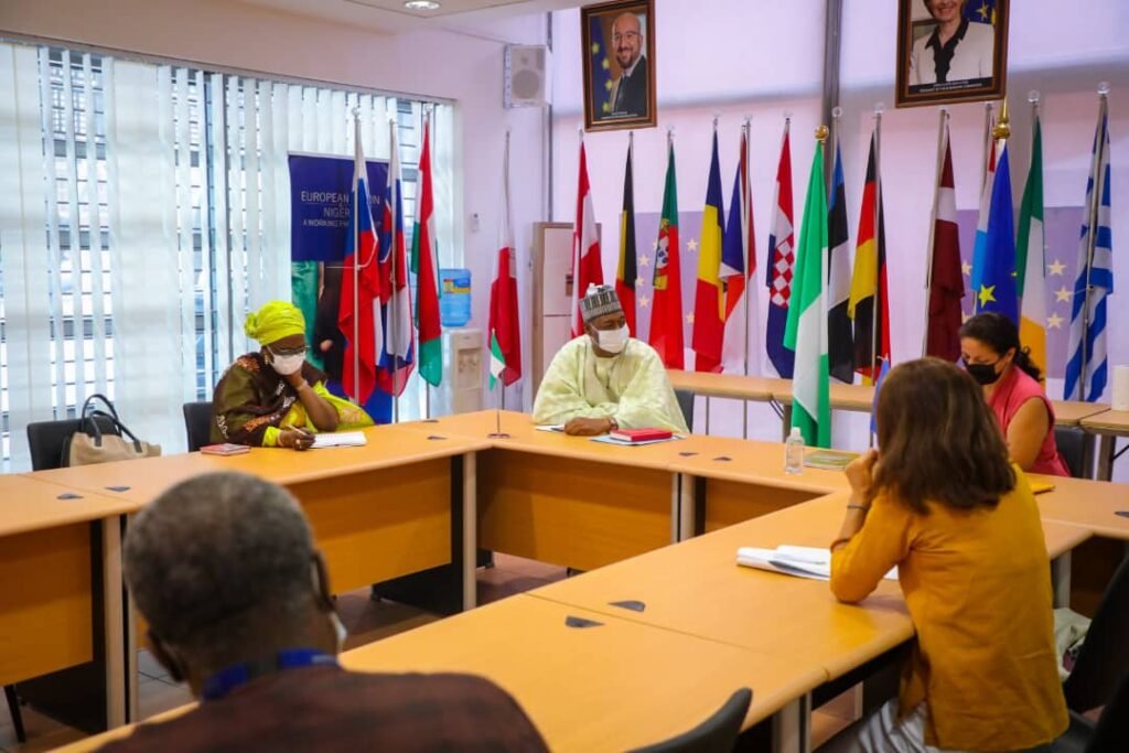 Zulum meets new EU head, wants local contractors involved in intervention projects