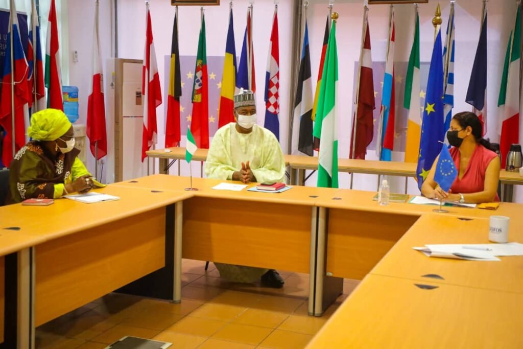 Zulum meets new EU head, wants local contractors involved in intervention projects