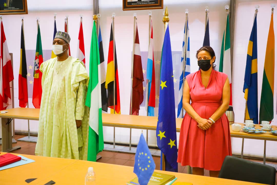 Zulum meets new EU head, wants local contractors involved in intervention projects