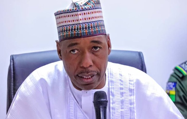 Zulum Earmarks 5 LGAs For Urbanization; Shares Food, Cash to 9,400 Displaced Households In Mafa