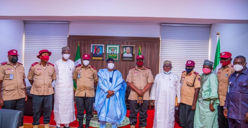 GOV FINTIRI WELCOMES NEW FRSC COMMANDANT POSTED TO ADAMAWA