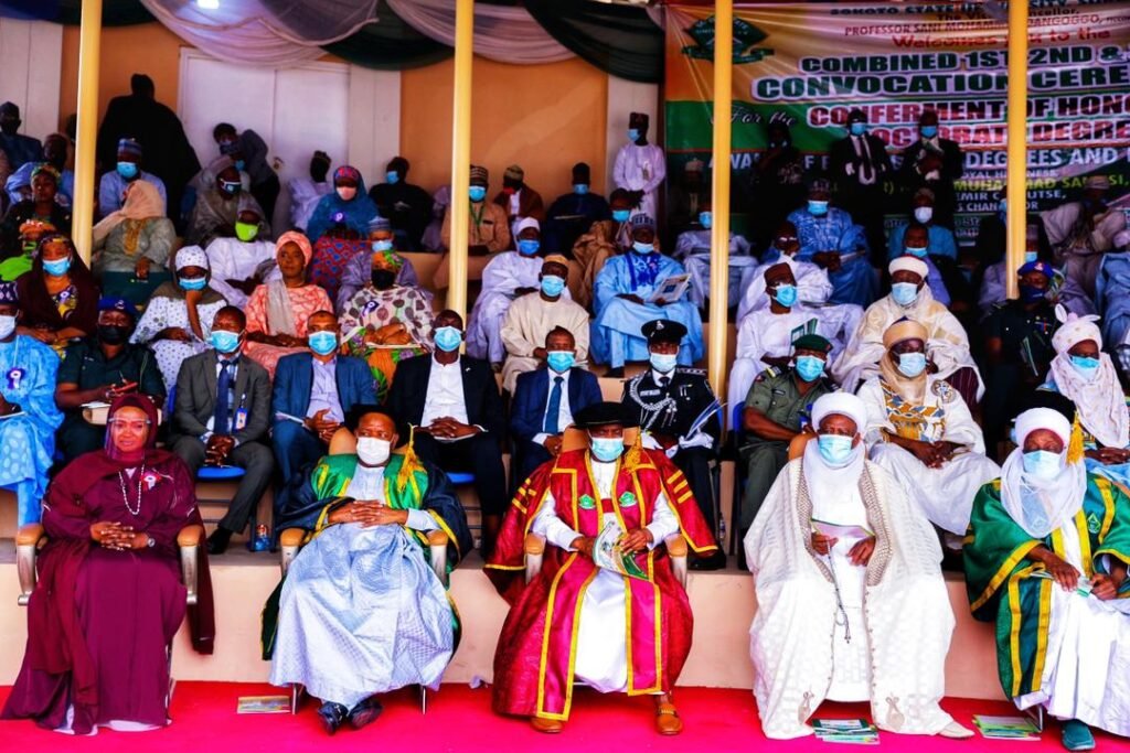 Bagudu, Dr. Zainab laud Sokoto State Varsity for posthumous degree award to late Marafan Sokoto