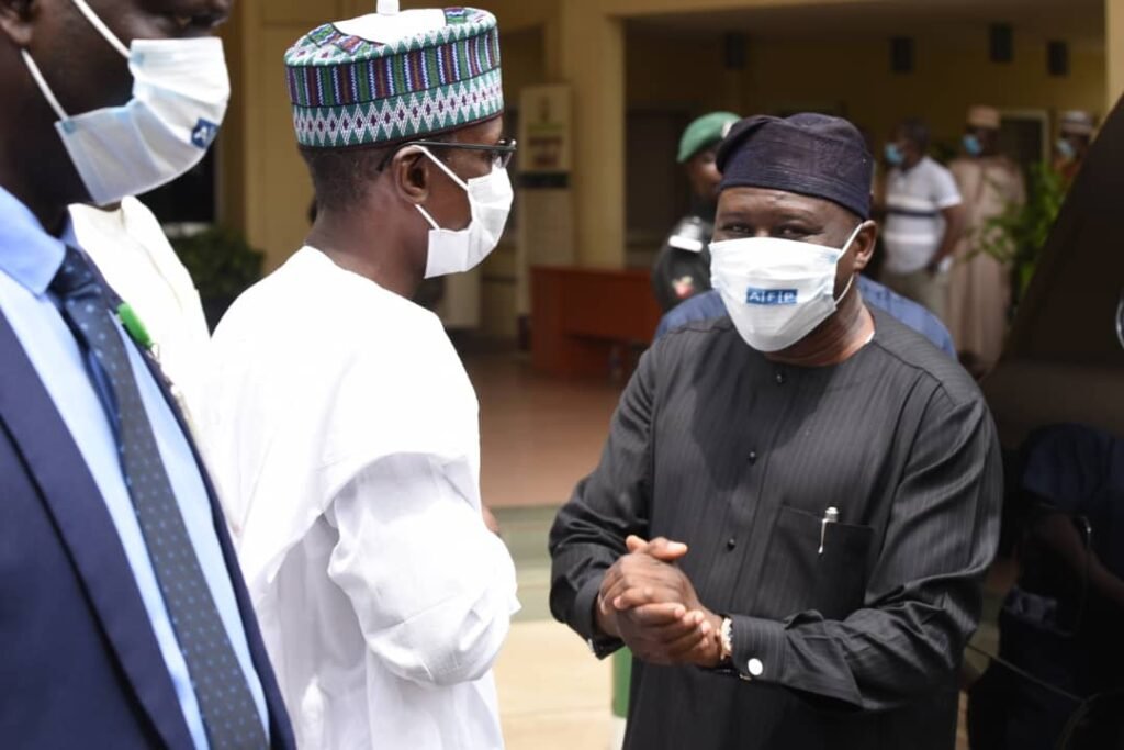 Governor Fintiri @ FCT Min: Restates Commitment To Reposition Adamawa