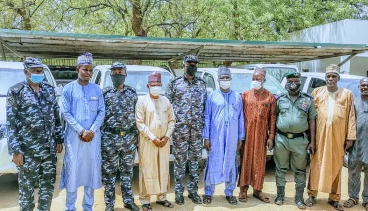Kebbi Government Donates 10 Hilux Vehicles 30 Motorcycle To Police