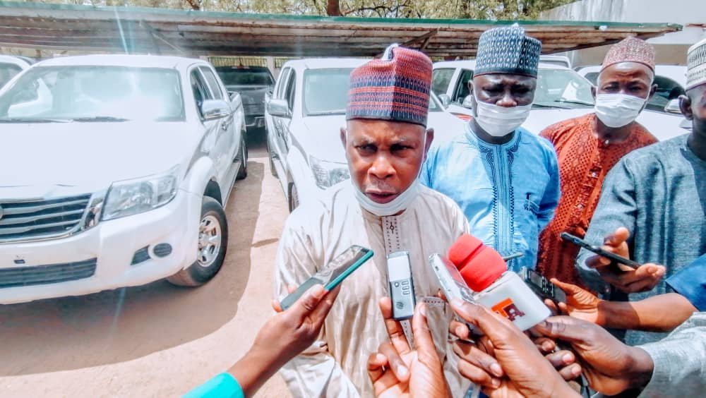 Kebbi Government Donates 10 Hilux Vehicles 30 Motorcycle To Police