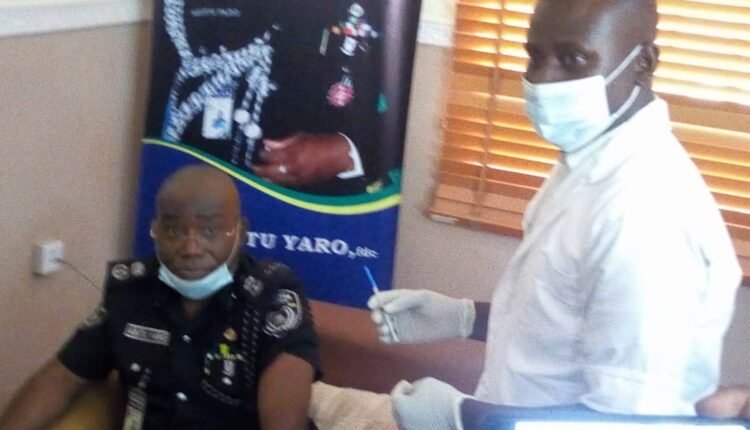 Zamfara Police Commissioner Receives Covid-19 Vaccine