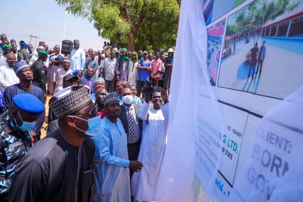 Zulum begins N2b worth of bus terminal with 593 lock-up shops, market stalls 