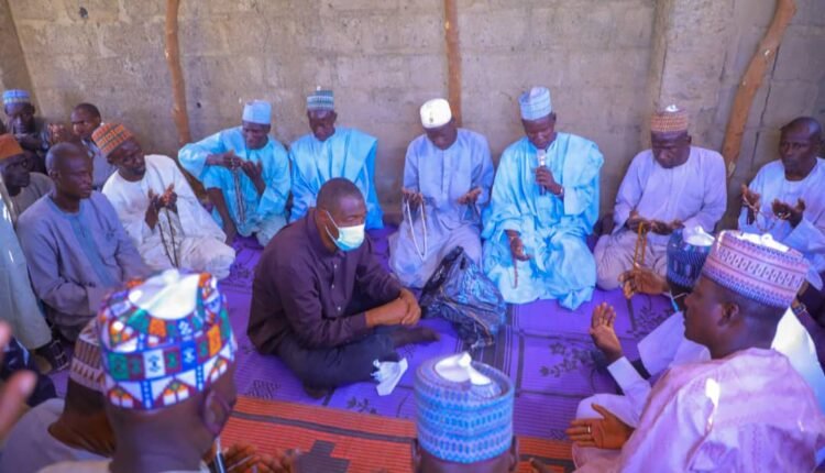 Zulum returns to Dikwa after second attack, joins Friday prayers, tells residents Buhari has given assurance