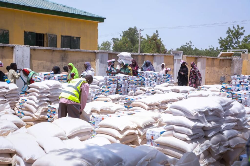 Bama: Zulum Shares N200m, Food To 70,000 Households