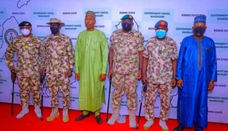 Boko Haram: Zulum Salutes Military, Lists Gains By Troops In Gwoza, Northern Borno