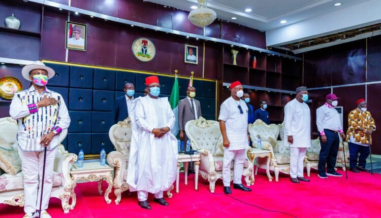 Insecurity: South-East Governors, opinion leaders in closed-door meeting in Enugu