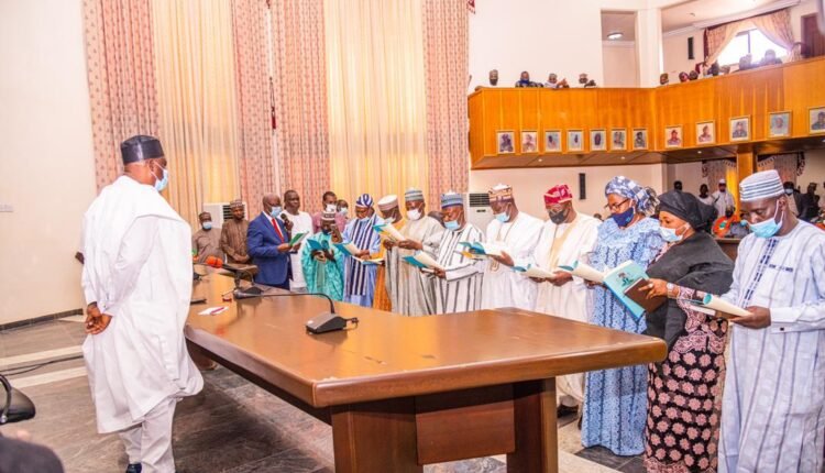GOVERNOR FINTIRI SWEARS-IN 10 NEW PERMANENT SECRETARIES