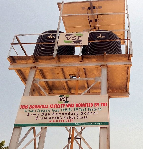VSC task force provides WASH facilities to 3 secondary schools in Kebbi