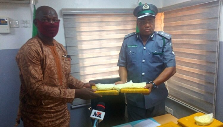 Customs hands over seized Indian hemp, illegal drugs worth N22m to NDLEA in Kebbi
