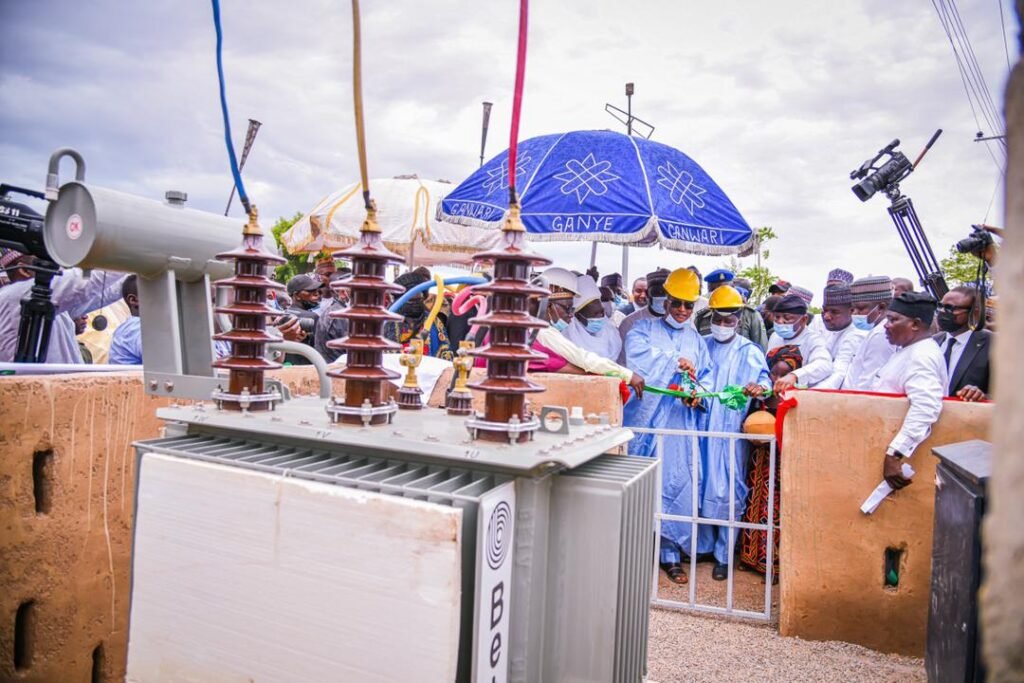 Governor Fintiri Connects Toungo Local Government To National Grid