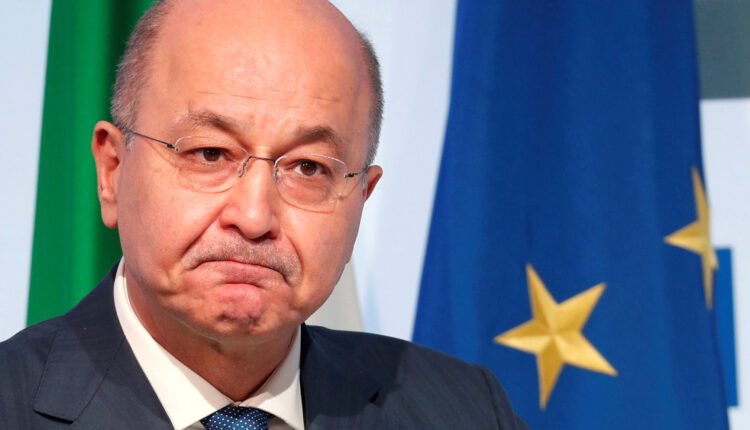 Iraqi president urges end to Palestinian-Israeli tensions