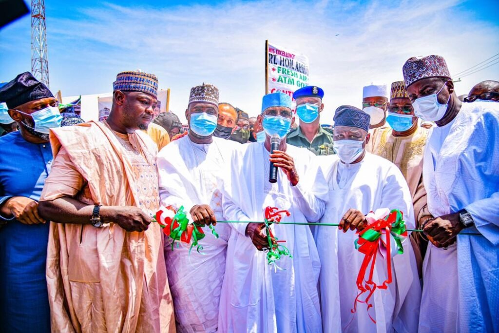 Minister of FCT Commissions Hong Township Road Constructed by Fintiri