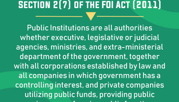 NOA says, Freedom of Information Act enables good governance