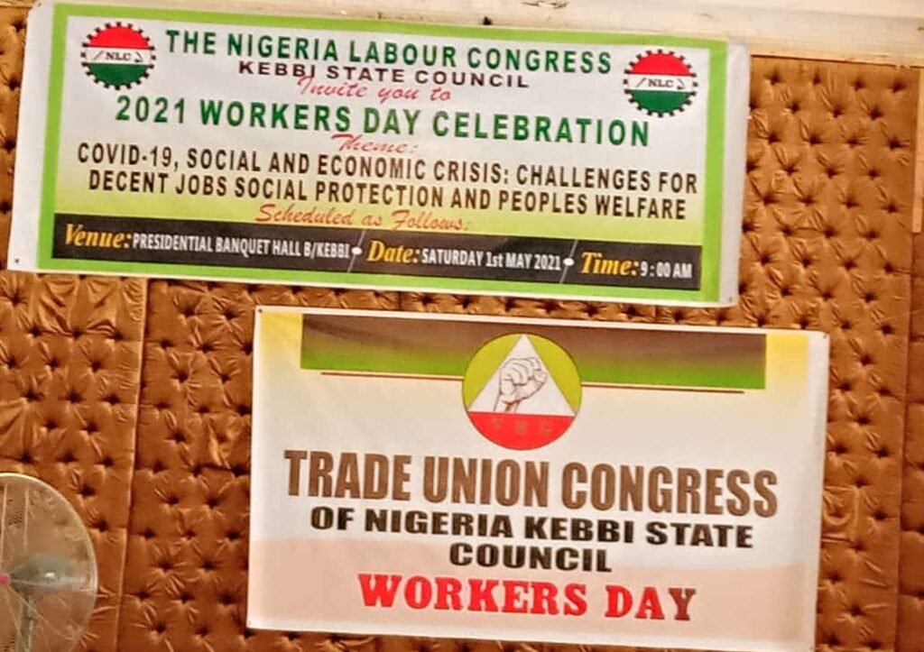 Workers' Day: Kebbi NLC demands payment of gratuities to retirees, 2020 leave grants to workers