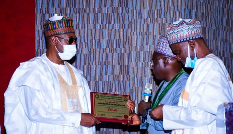 Zulum conferred fellow of Agricultural engineers