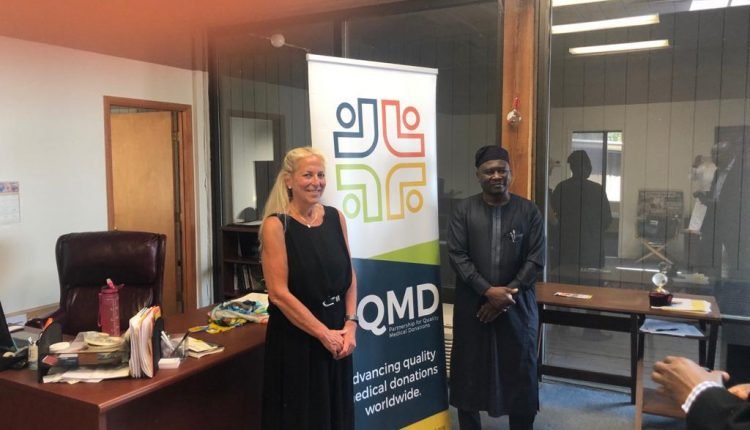 Adamawa State Governor met with the World Medical Relief team in Detroit, United States of America