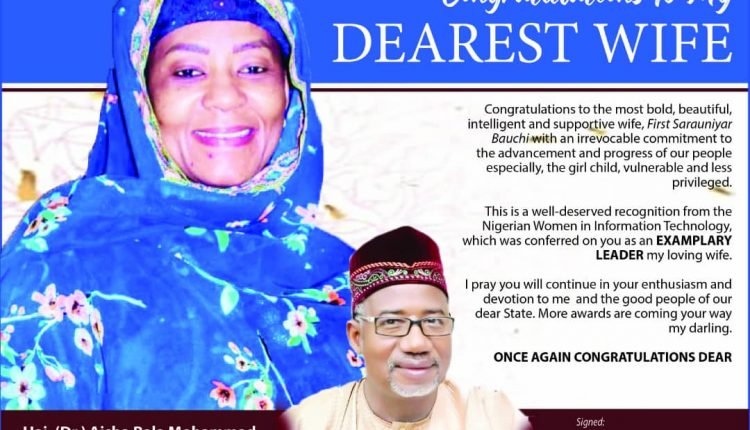 CONGRATULATIONS TO MY DEAREST WIFE