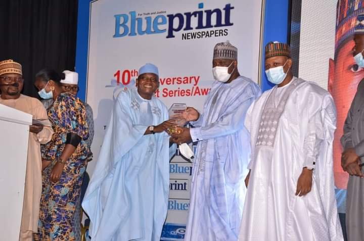 Zulum wins Blueprint Newspapers’ highest award, emerges Nigeria’s “Person of the Year”