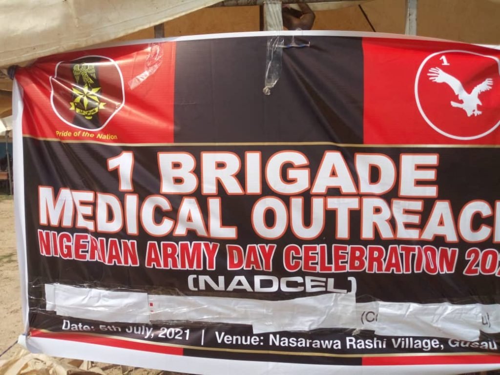 NADCEL 2021: ARMY OFFER FREE MEDICAL SERVICES TO ZAMFARA COMMUNITY