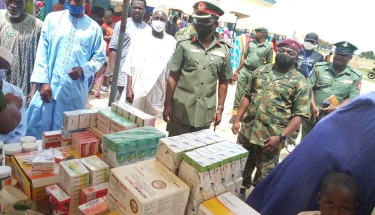 NADCEL 2021: ARMY OFFER FREE MEDICAL SERVICES TO ZAMFARA COMMUNITY