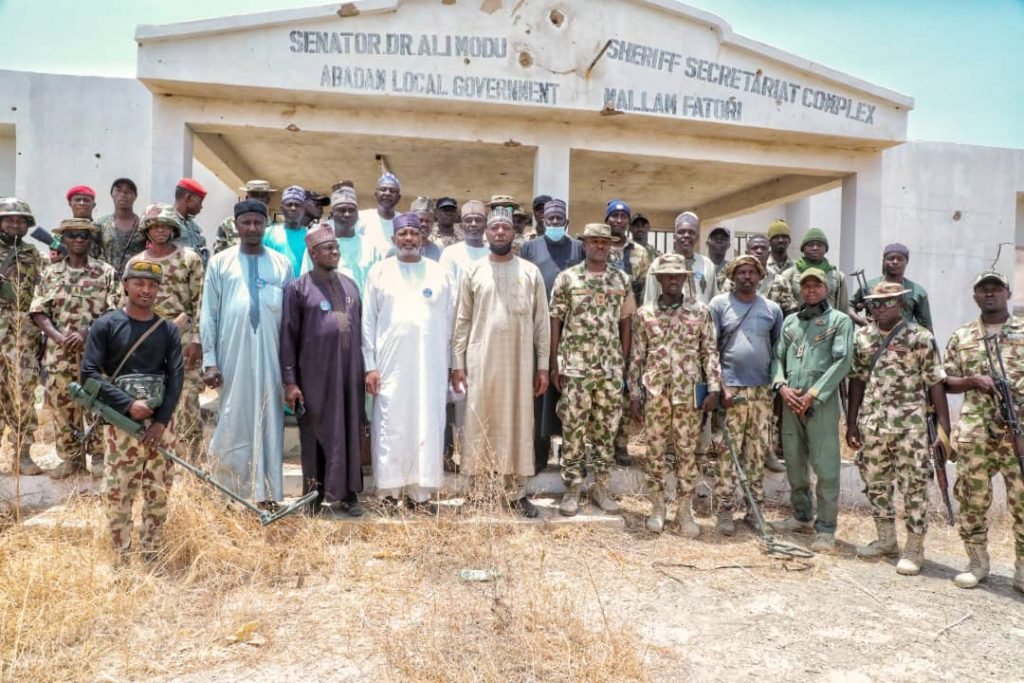 Resettlement: Zulum visits Malam-Fatori, meets 68 battalion, approves 10 patrol vehicles