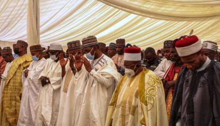 Zulum, Shettima, IGP Lead VIPs to Eid Prayers in Maiduguri