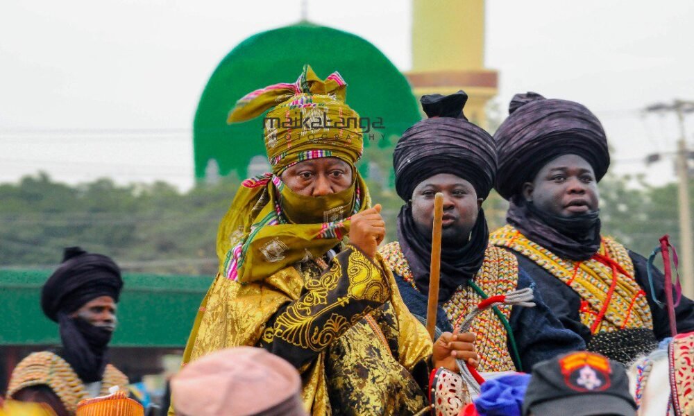 As Emir  Bichi  Coroneted  amid pomp and pageantry  