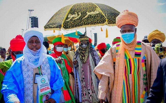 As Emir  Bichi  Coroneted  amid pomp and pageantry