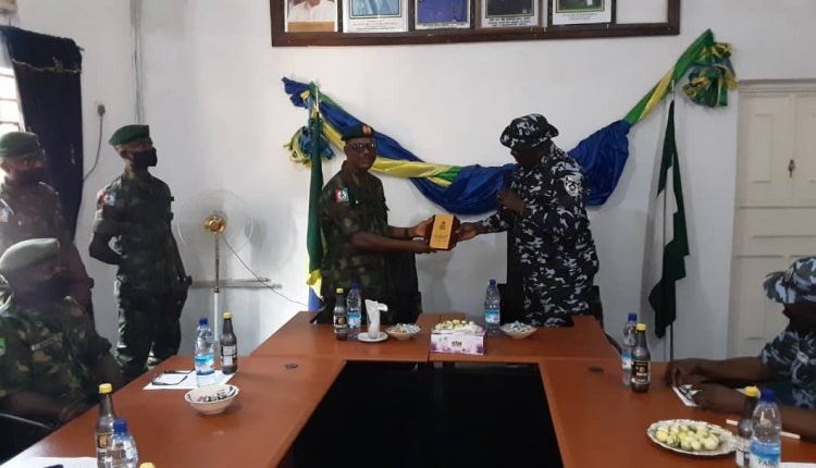BANDITRY: GOC 8 DIV. OF THE NIGERIAN ARMY SOKOTO, VISITS ZAMFARA POLICE HEADQUARTERS