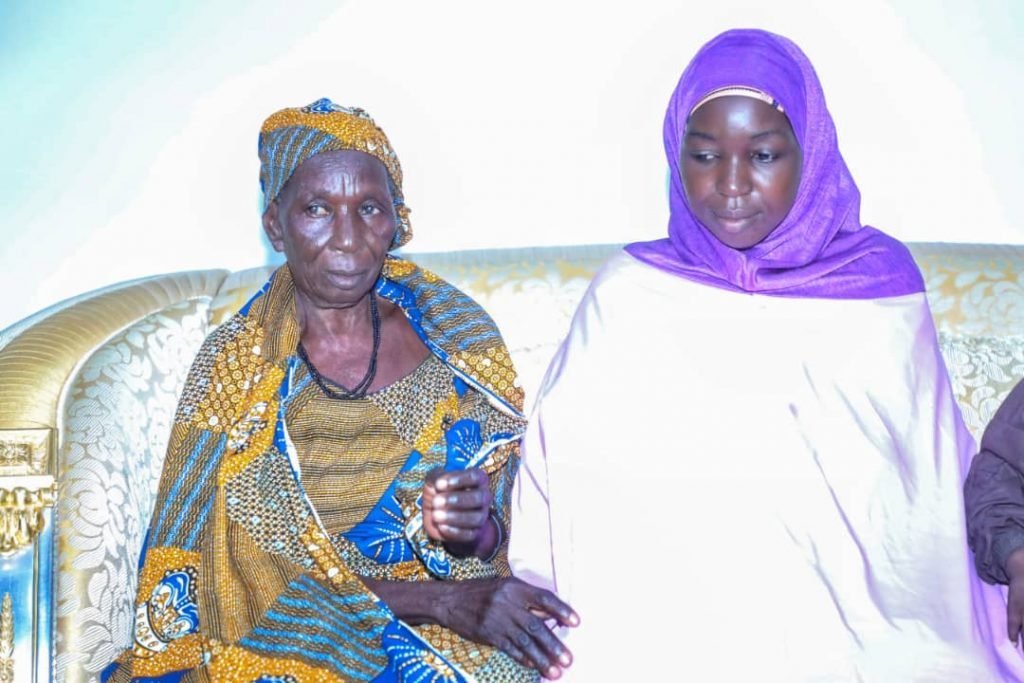 Borno Governor Receives Surrendered Chibok Schoolgirl, Reunites Her with Family