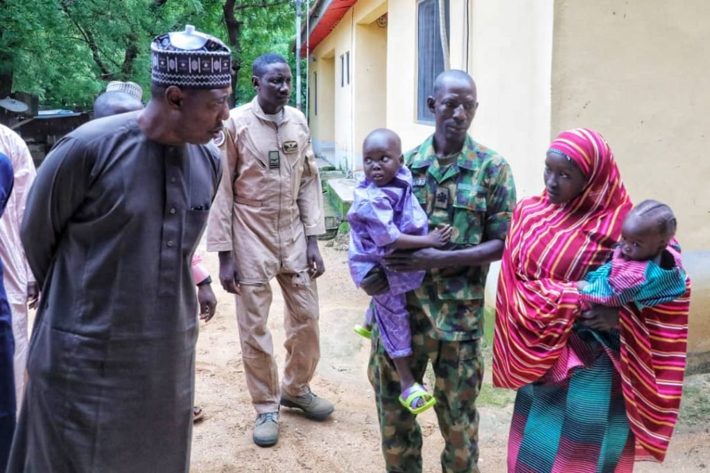 In Gwoza, Zulum Receives Another Chibok Schoolgirl