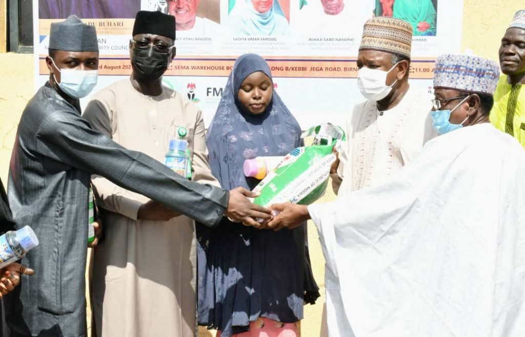 National food security council flags off distribution of agricultural inputs for farmers affected by flood in 2020